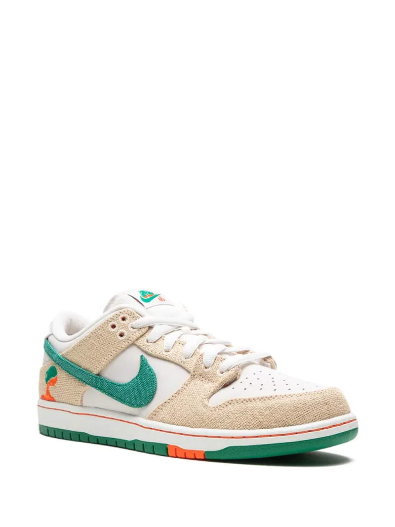 Home 24 Nike × Jarritos SB Dunk Low “Phantom / Malachite / Safety Orange”