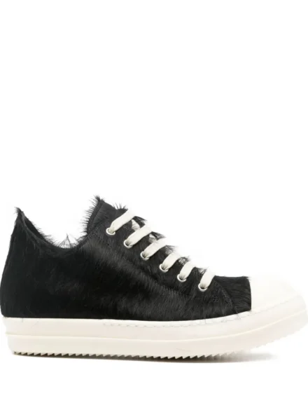 Rick Owens Fur Low Sneakers